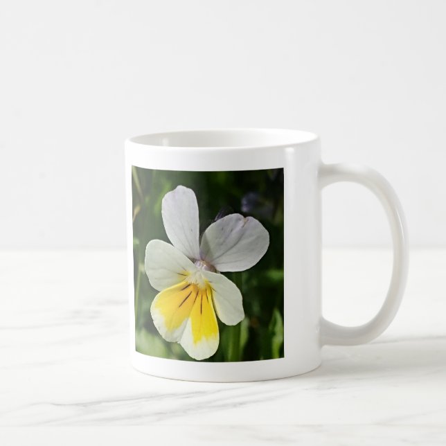 Gult viola kaffemugg (Höger)