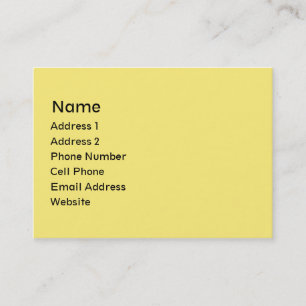gult visitkort