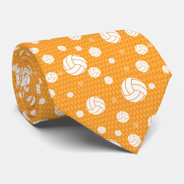 Gult Volleyball Chevron Patterned Slips (Rullad)