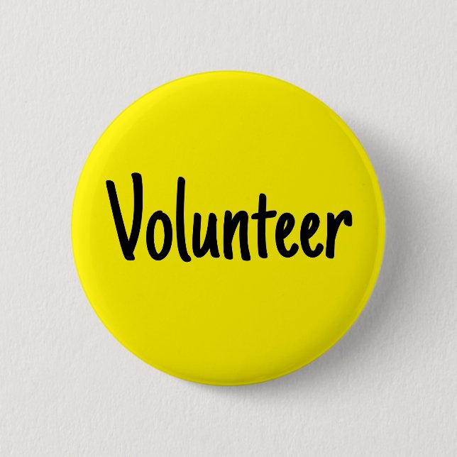 Gult Volunteer Knapp (Framsida)