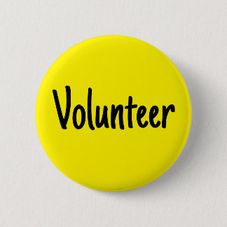 Gult Volunteer Knapp