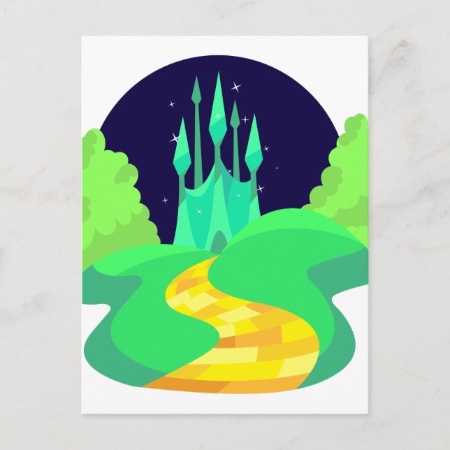 gult vykort (Framsida)