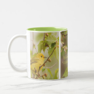 Gult Warbler Coffee Mugg