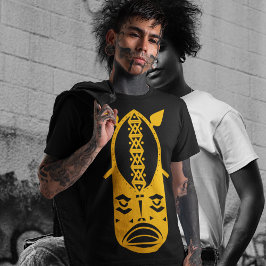Gult Warrior Head T Shirt