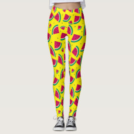 Gult Watermelon Leggings