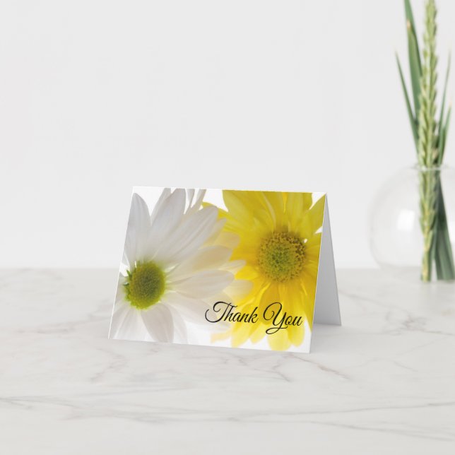 Gult White Daisy Bröllop Bridesmaid Tack (Framsida)