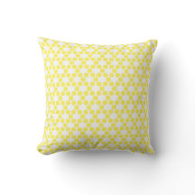 Gult White Geometric Hexagon Mönster