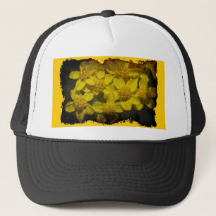 Gult Wildblommor Keps