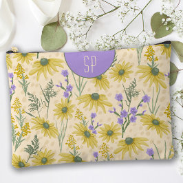 Gult Wildblommor Monogrammed