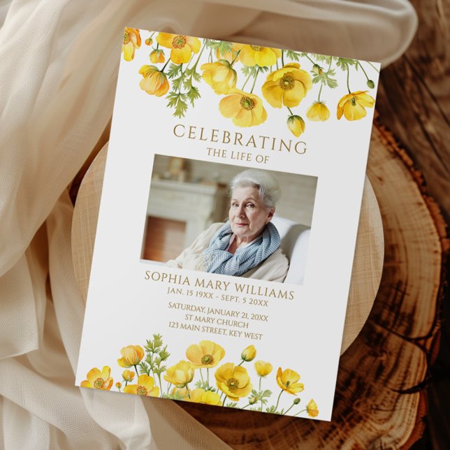 Gult Wildblommors vanliga serviceorder Program (Skapare uppladdad)