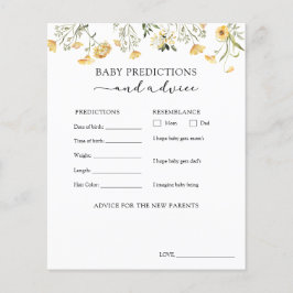 Gult Wildbloms Baby Advice and Predictions
