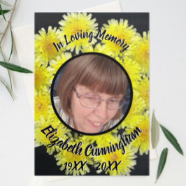 Gult Wildblomskorrigering fem fotominnesbild