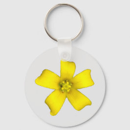 Gult Wildblomsterkedja Nyckelring