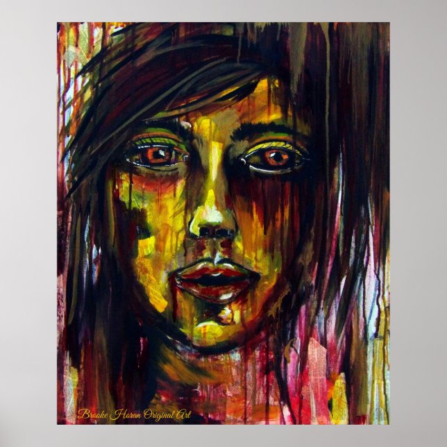 Gult Woman Poster (Framsidan)