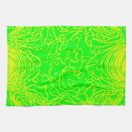 Gult Yarn Köksdukar Kökshandduk