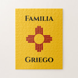 Gult Zia Sol Puro Nuevo Mexiko Pussel