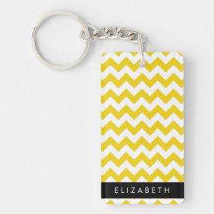 Gult Zigzag, Gult Chevron, ditt namn