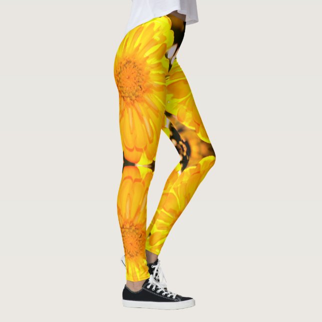 Gult Zinnia Leggings (Höger)