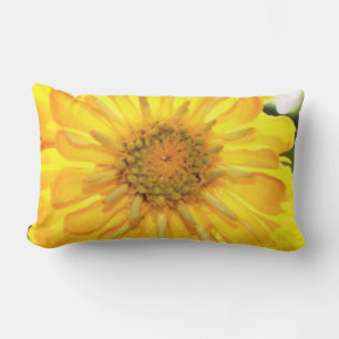 Gult Zinnia Lumbarkudde