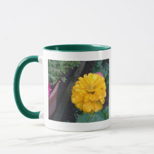 Gult Zinnia Mugg