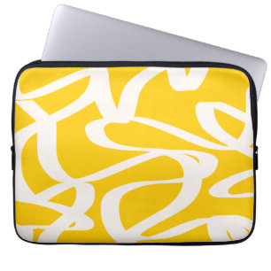 Gulten abstrakt laptop fodral