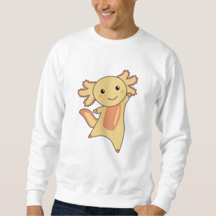 Gulten Axolotl Älskare Cute Animals För barn Lång Ärmad Tröja