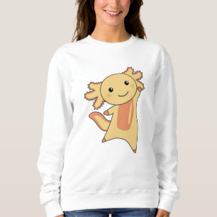 Gulten Axolotl Älskare Cute Animals För barn T Shirt