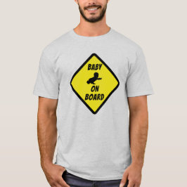 Gulten baby OMBORD-signatur T Shirt