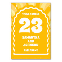 GULTEN BIG Bold Sunshine Vågigt Arch Bröllop