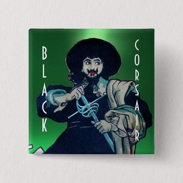 GULTEN BLACK CORSAIR Gem Knapp (Framsida)