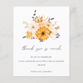 Gulten Blommigt för budgetfoto Bröllop Tack