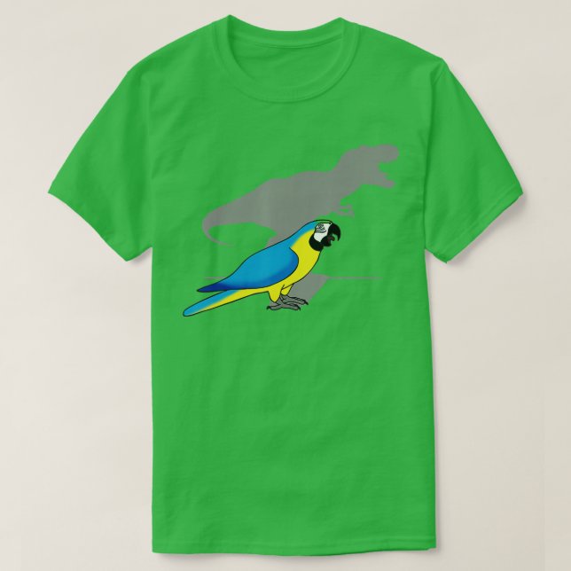 Gulten Blue Ara Macaw T Shirt (Design framsida)