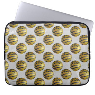 Gulten Bowling Ball Tiger Laptop Sleeve