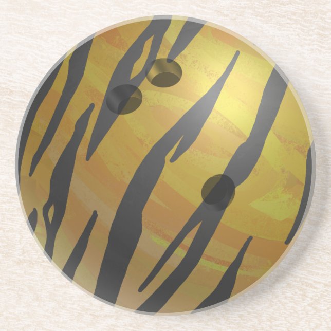 Gulten Bowling Ball Tiger Underlägg Sandsten (Framsidan)