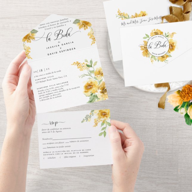 Gulten Bröllop Tear OSA Blommigt Elegant (Skapare uppladdad)