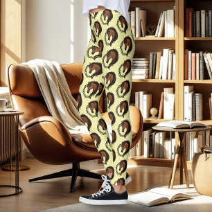 Gulten Celtic Brown Horse Leggings