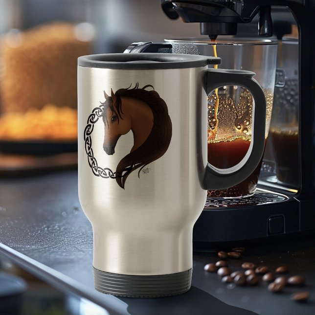 Gulten Celtic Brown Horse Resemugg (Skapare uppladdad)