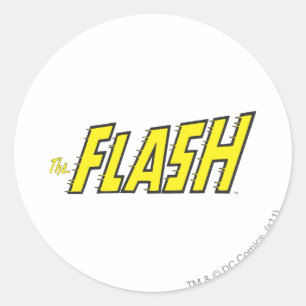 Gulten Flash-Logotyp Runt Klistermärke