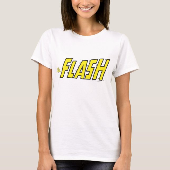 Gulten Flash-Logotyp Tee (Framsida)