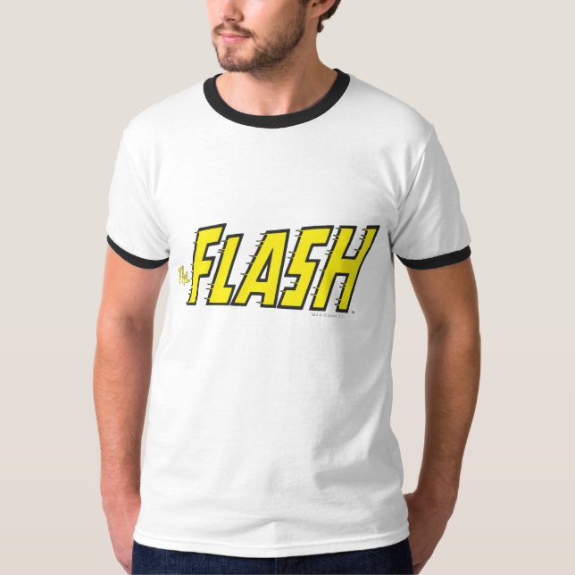 Gulten Flash-Logotyp Tee Shirt (Framsida)
