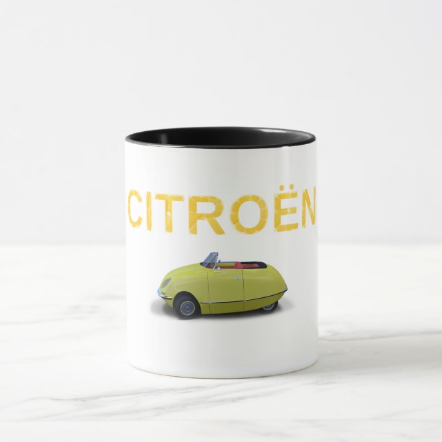 Gulten för Citron-DS Cabrio Mugg (Center)