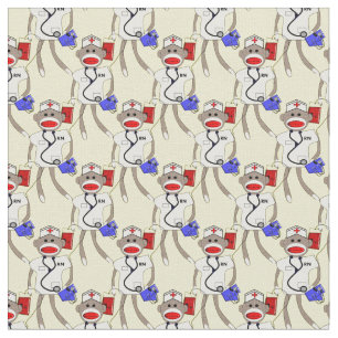 Gulten för väder-Sock monkey-väv Tyg