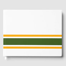 Gulten Grönt Kant Tävla Rand på vitt