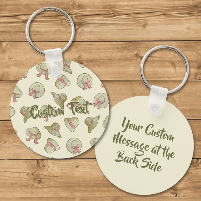 Gulten Honale Summer Hats Nyckelring (Skapare uppladdad)