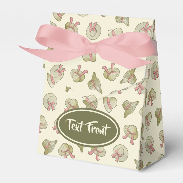 Gulten Honale Summer Hats Presentaskar (Framsidan Sidan)