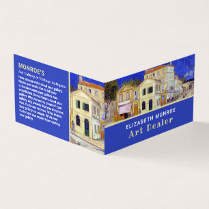Gulten House by Van Gogh, Art Dealer, Detailed Visitkort