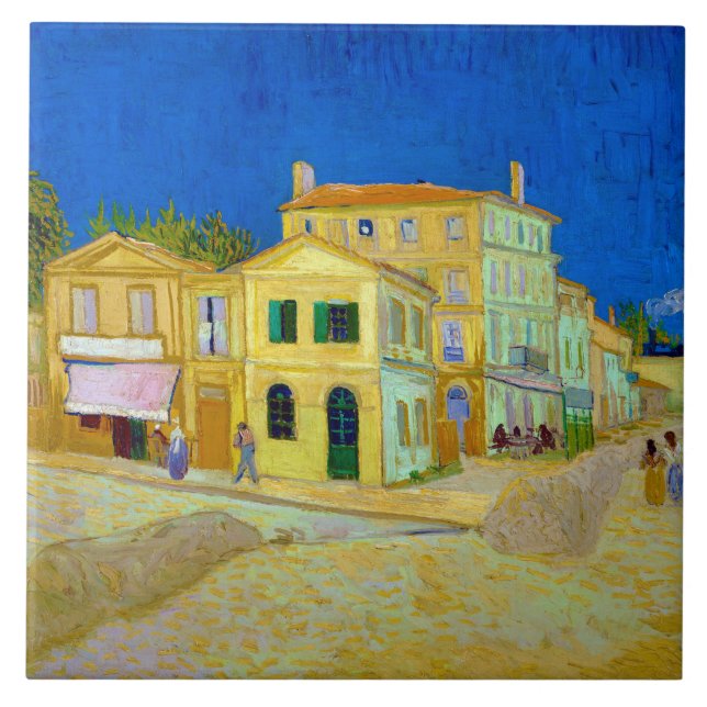 Gulten House, Van Gogh Kakelplatta (Framsidan)