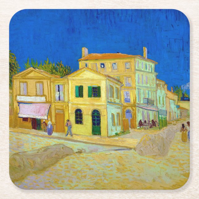 Gulten House, Van Gogh Underlägg Papper Kvadrat (Framsidan)