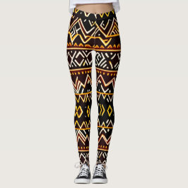 Gulten Isometric Mönster Leggings