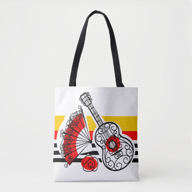 Gulten Klassisk syvenirs Rand tillbaka  Tygkasse (Framsida)